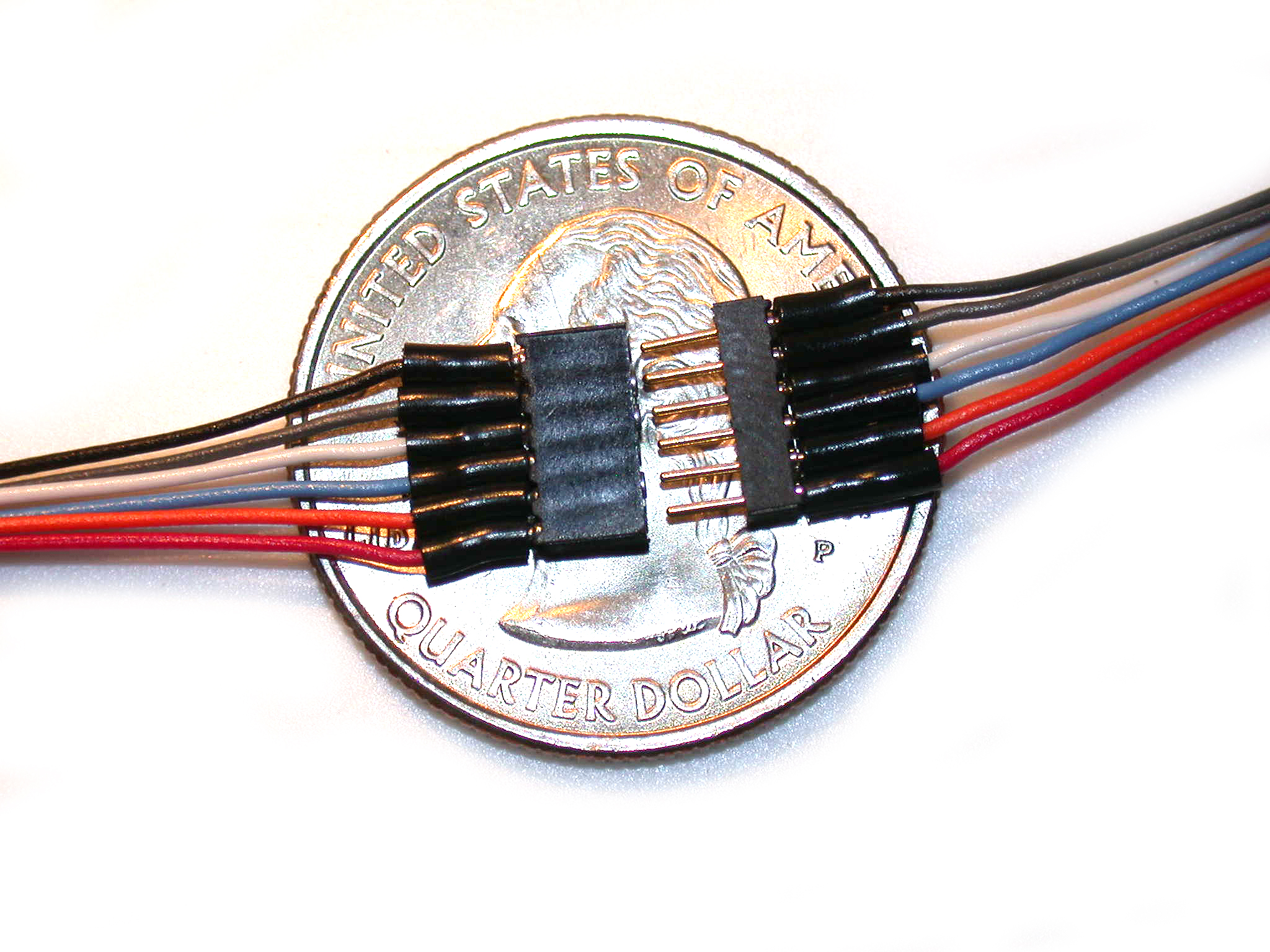 6-Pin Mini Connector (Colored Wires)